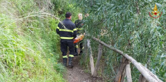 Vibo Valentia, soccorsa turista norvegese infortunata a una gamba