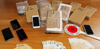 GdF Verona, traffico internazionale di droga: arrestati tre corrieri sequestro denaro droga 4 novembre 2021