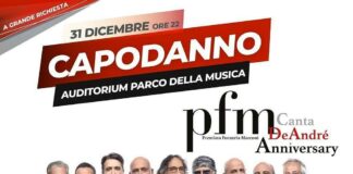 Pfm in concerto a Roma per il Capodanno, sarà l’ultima data del tour omaggio a De Andrè