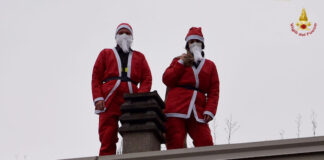 Frosinone, iniziativa di solidarietà dei Vigili del Fuoco babbo natale frosinone