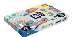 Idea regalo di Natale 2021 da LEGO®: due cofanetti per giovani lettori dots design fun