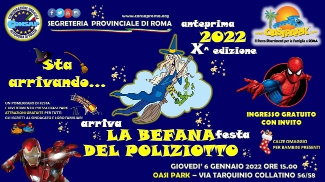 Befana del Poliziotto 2022