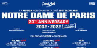 Notre Dame de Paris compie 20 anni: per la prima volta in assoluto si riunisce il cast del 2002 con Lola Ponce e Giò Di Tonno