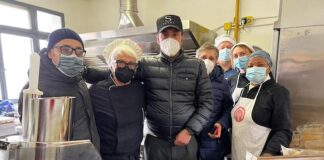 Il 2022 inizia con una buona azione: Spadafino dona cibo a Mensa Amica cenone mensa amica cervia