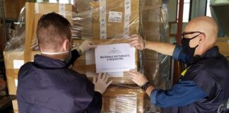 Produzione di mascherine contraffatte ed insicure, l’intervento della GdF mascherine sequestrate