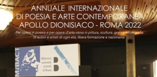 “Apollo dionisiaco” – Annuale Internazionale di Poesia e Arte a Roma