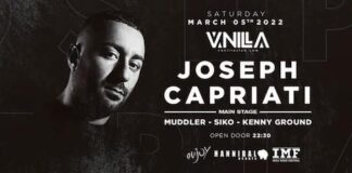 Joseph Capriati special guest al Vanilla Club di Riazzino capriati vanilla club 5-3-22
