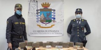 Peschiera del Garda, sequestrati 12 kg di hashish e marijuana: due arresti droga sequestrata verona
