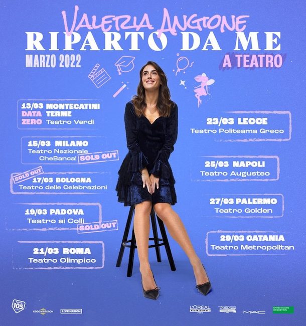 valeria vangione tour 2022
