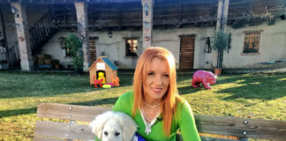 Il cagnetto di Katia Ricciarelli e il capriolino Elliot protagonisti in tv