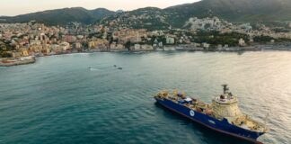 Al via la posa del sistema di cavi 2Africa: prima tappa a Genova