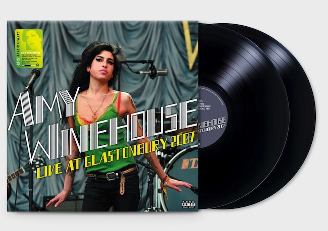 Amy Winehouse vinile live a Glastonbury 2007