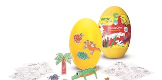 “Didò Toc Toc…sorpresa!”, arrivano gli ovetti in plastica bio-based giotto stickcolor pack