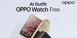 AI Outfit Watch Face 2.0 negli OPPO Watch Free oppo watch free