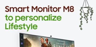 Samsung Smart Monitor M8: caratteristiche e funzionalità smart monitor m8