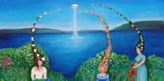 Contatto con la natura e ascolto delle energie superiori nel mondo fantastico di Vivi Connors the lake vivi connors