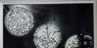 L’Arte Informale di Valeria Disabato, a metà tra istinto e ragione per esplorare le profondità dell’essere distruzione acrilico pasta