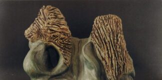 Le opere in argilla di Sylvie Pronovost tra Primitivismo, Brut Art e simboli nativi del Nord America duo sylvie pronovost