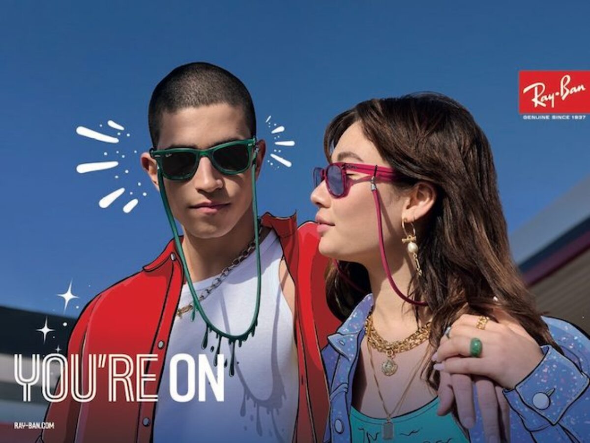 Ray-Ban collezione estate 2022: in arrivo il Colorblock