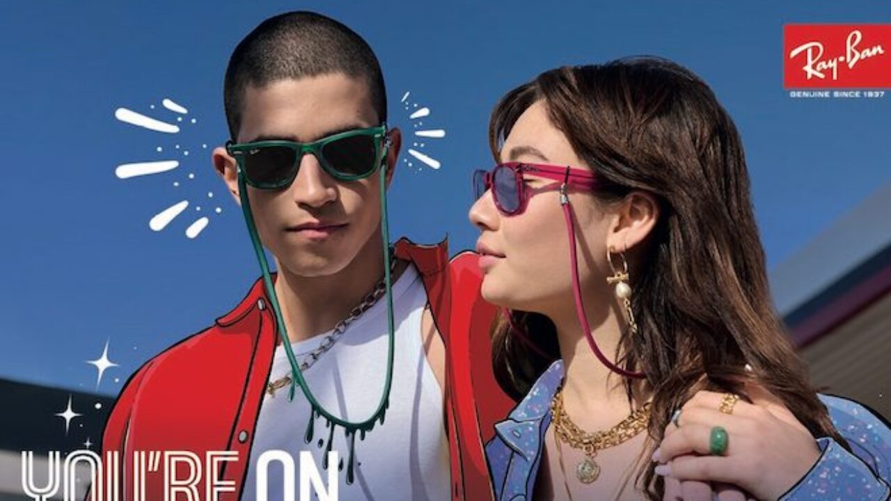 Ray-Ban collezione estate 2022: in arrivo il Colorblock