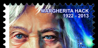 Un francobollo commemorativo di Margherita Hack nel centenario della sua nascita