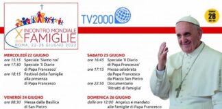 X Incontro Mondiale delle Famiglie: dove vedere l’evento in diretta programma famiglie 2022