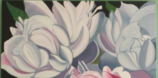 L’Iperrealismo Metafisico di Teresa Visceglia, interpretare la realtà per scoprire il segreto dietro le cose peonie teresa visceglia