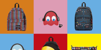 Pac-Man™ x Eastpak: la collezione con zainetti, marsupio, astuccio pac-man eastpak
