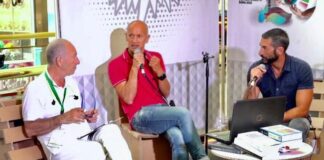 Festival della Sostenibilità: polveri sottili al talk “Da venti a trenta” Salvatore Magri, Luca Fiorani, Salvo Cagnazzo