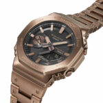 Cinturino Acciaio Inossidabile Per Casio GM-2100 - Placcatura Antigraffio - Fermaglio Farfalla
