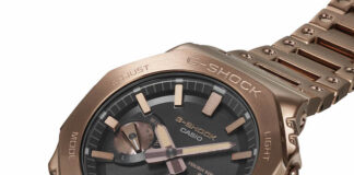 Orologi in acciaio inossidabile, tre modelli GM-B2100 da Casio casio ottagonale