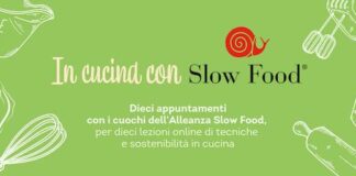 In Cucina con Slow Food: il programma 2022 delle lezioni In Cucina con Slow Food - grafica