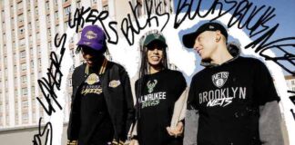 NBA Script: street art con i grandi nomi del basket da New Era nba script new era