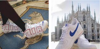 Nike Milan Court Pack, collezione Foot Locker che si ispira al Duomo nike milan court pack