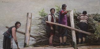 La spiritualità del Tibet attraverso lo sguardo del maestro cinese Han Yuchen, Palazzo Bonaparte a Roma sul lago ranwu-han yuchan