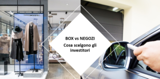 Indagine box verso negozi, le scelte degli investitori attenti a facilità di gestione e rendimenti