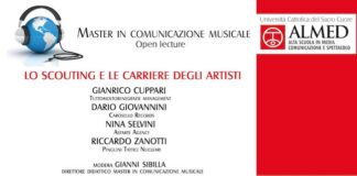 “Lo scouting e le carriere degli artisti”, open lecture: come partecipare master comunicazione digitale 2022
