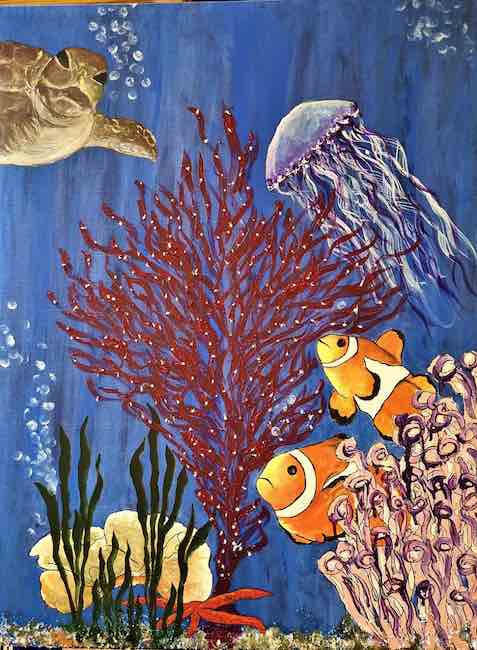 nella profondita del mare