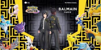 Fashion Set Balmain x Pokémon Trainer in edizione limitata pokemon unite balmain