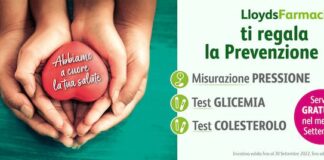 Glicemia, Pressione e Colesterolo: test gratuiti a settembre: ecco dove prevenzione settembre
