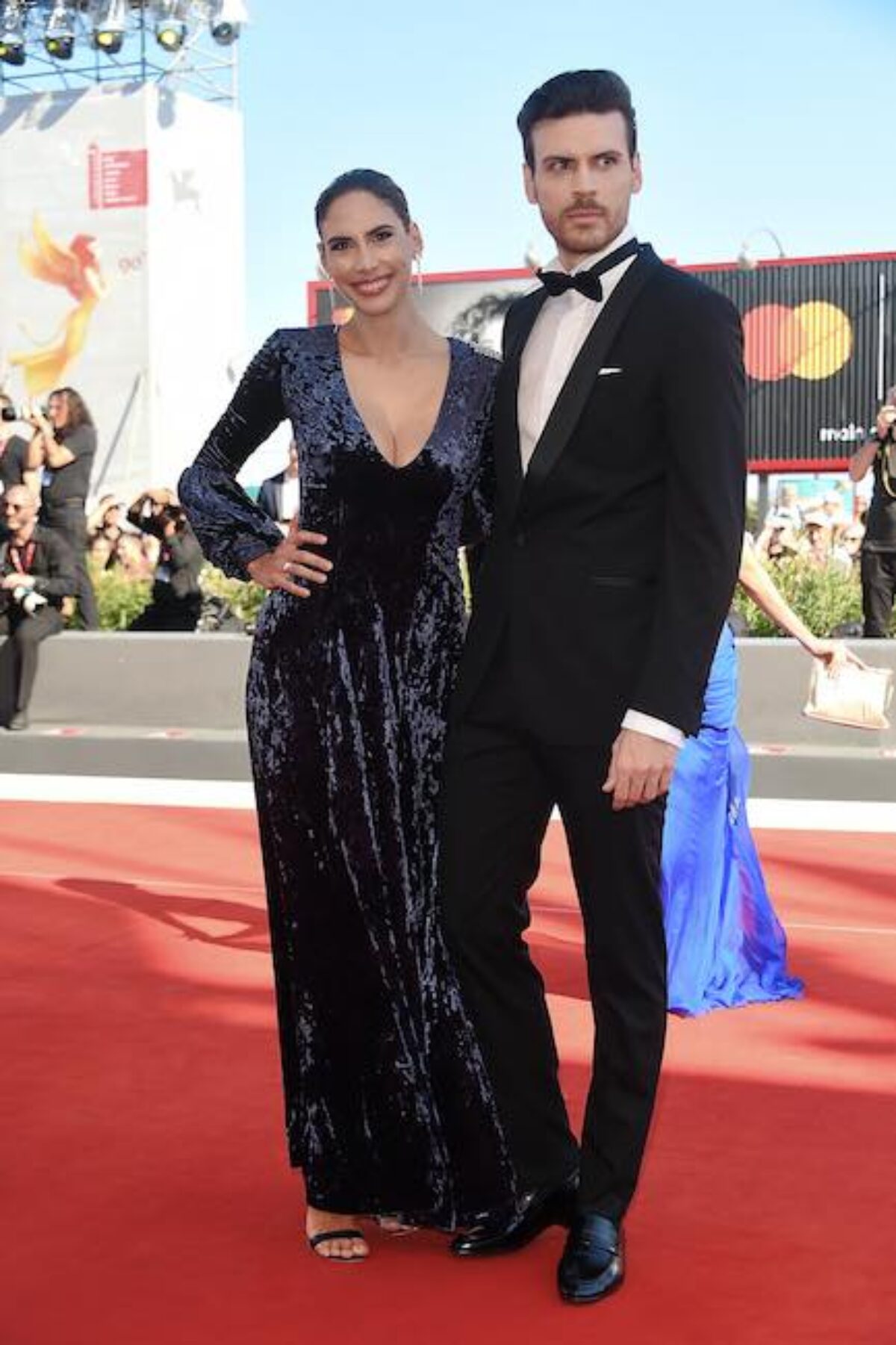 Valentina Bissoli sul red carpet della Mostra del Cinema di Venezia