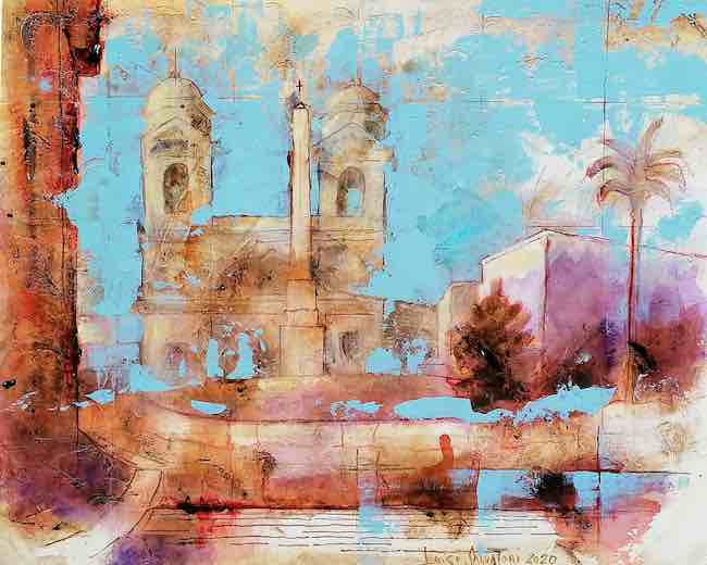 alba su trinita dei monti luigi salvatori