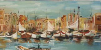 La frammentazione del colore per ricomporre emozioni e sensazioni nell’Impressionismo contemporaneo di Laura Pantarotto le barche laura pantarotto