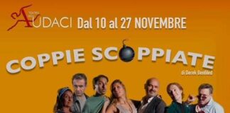 “Coppie scoppiate” in scena al Teatro degli Audaci di Roma locandina coppie scoppiate