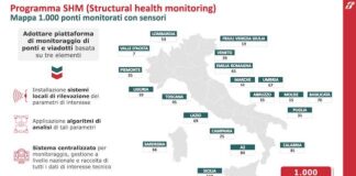 Anas, monitoraggio ponti e viadotti con sensori: al via le gare programma shm