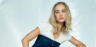 La modella Rose Bertram protagonista della capsule collection G-Star Raw rose bertram g-star raw