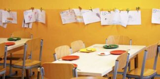 Ladri entrano in un asilo e mangiano tutte le banane presenti in cucina banchi scuola