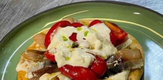 Pizzetta, sgombro, burrata e pomodorini: la ricetta in tv marchi pizzetta