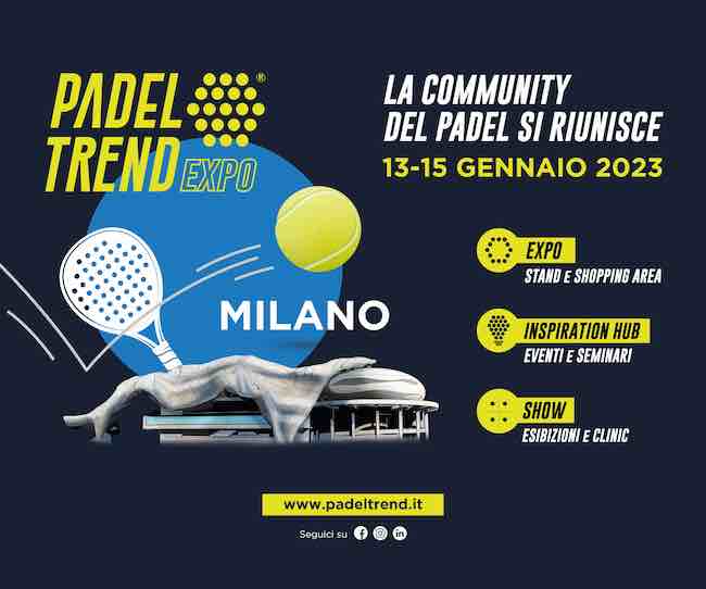 padel trend expo milano 2023