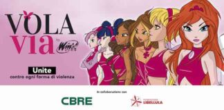 “Vola via by Winx Club”, iniziativa contro la violenza sulle donne winx vola via